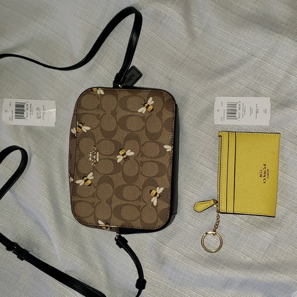 Coach purse and wallet